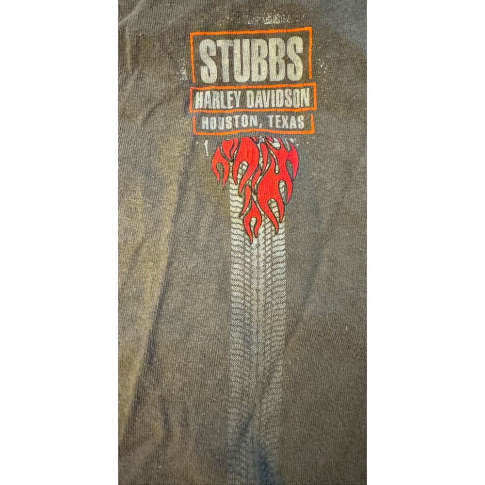 Men's Harley Davidson T Shirt Stubbs Houston, TX - Sz 2XL - Picture 3 of 7